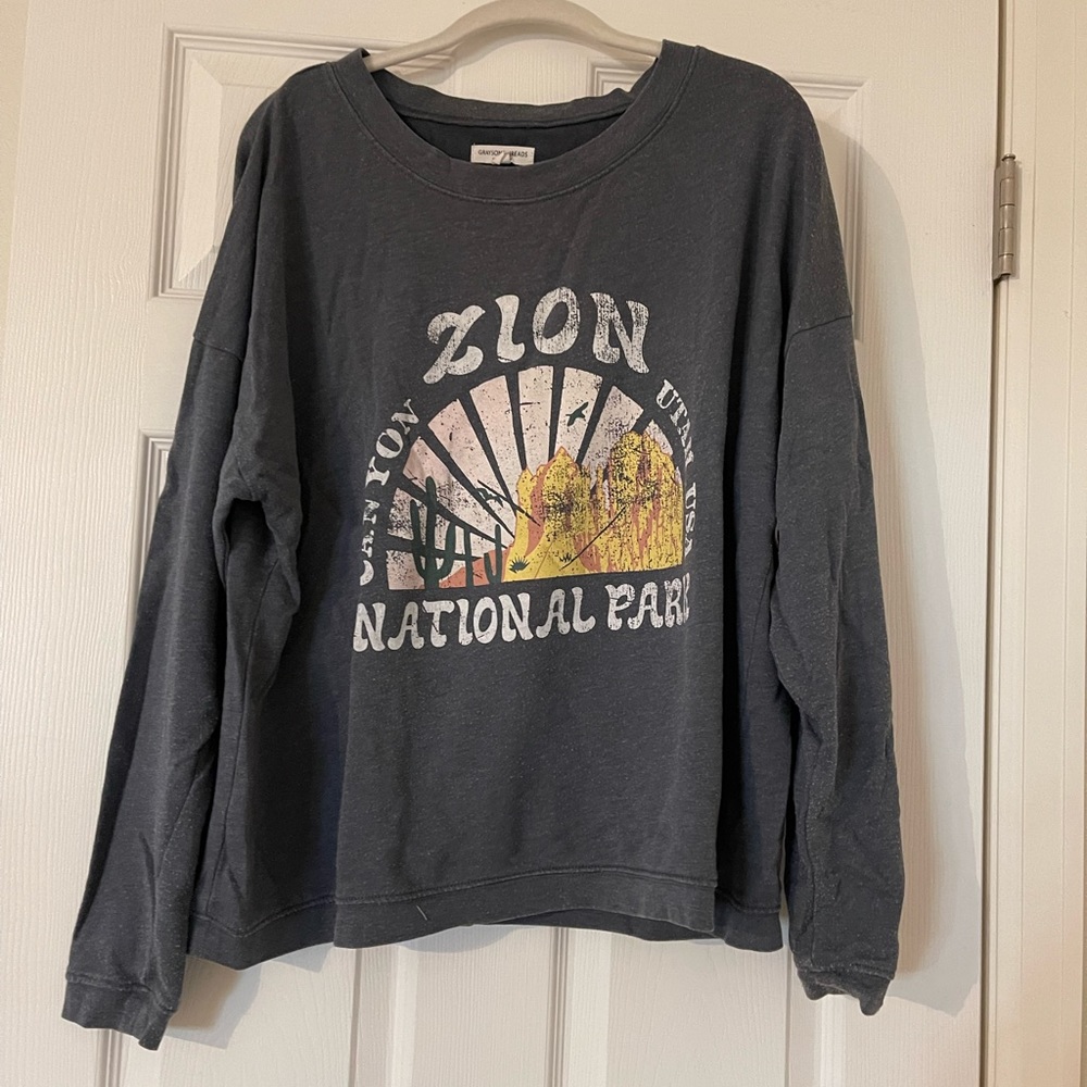 Zion oversized crewneck